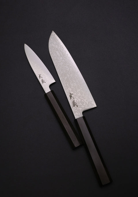 VG-10 Santoku & Petty Ashwood Bundle