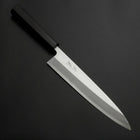Aideba White Steel #2 Kasumi Buffalo Ebony Handle 240mm (9.4”)-[Musashi]-[Japanese-Kitchen-Knives]