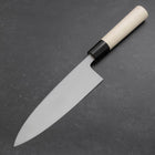 Aideba White Steel #2 Kasumi Buffalo Magnolia Handle 180mm (7”)-[Musashi]-[Japanese-Kitchen-Knives]