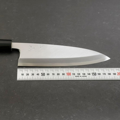Aideba White Steel #2 Kasumi Buffalo Magnolia Handle 180mm (7”)-[Musashi]-[Japanese-Kitchen-Knives]