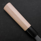 Aideba White Steel #2 Kasumi Buffalo Magnolia Handle 210mm (8.3”)-[Musashi]-[Japanese-Kitchen-Knives]