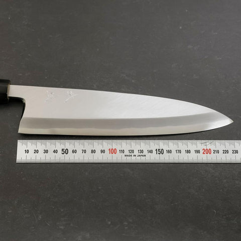 Aideba White Steel #2 Kasumi Buffalo Magnolia Handle 225mm (8.8”)-[Musashi]-[Japanese-Kitchen-Knives]