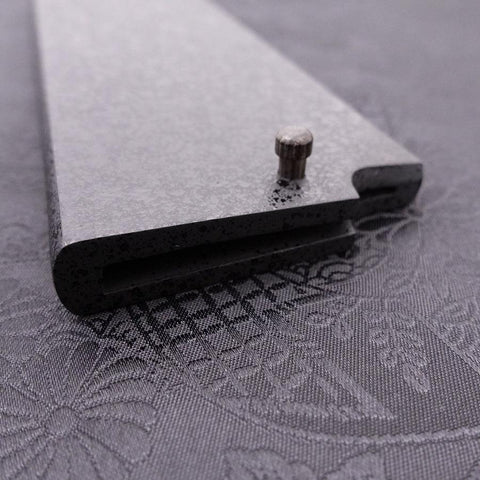 Black-Ishime Saya Sheath for Nakiri Knife with Pin, 165/180mm (7”)-[Musashi]-[Japanese-Kitchen-Knives]
