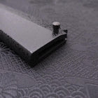 Black-Ishime Saya Sheath for Yanagiba with Pin, 270mm (10.6”)-[Musashi]-[Japanese-Kitchen-Knives]
