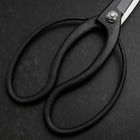 Black Musashi Ueki Pruning Shears / Garden Scissors Round Blue Steel #2 Forged Handmade 200mm (7.9”)-[Musashi]-[Japanese-Kitchen-Knives]
