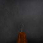Bread knife Molybdenum Polished Yaki Urushi Handle 230mm-[Musashi]-[Japanese-Kitchen-Knives]