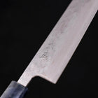 Bunka AUS-10 Nashiji Damascus Mirror Ocean Blue Handle 170mm (6.7”)-[Musashi]-[Japanese-Kitchen-Knives]