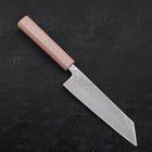 Bunka AUS-10 Nashiji Damascus Mirror White Urushi Handle 170mm (6.7”)-[Musashi]-[Japanese-Kitchen-Knives]