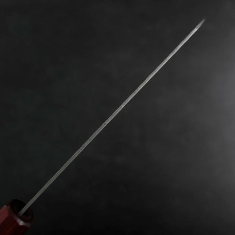 Bunka AUS-10 Tsuchime Damascus Shitan Handle 170mm (6.7”)-[Musashi]-[Japanese-Kitchen-Knives]
