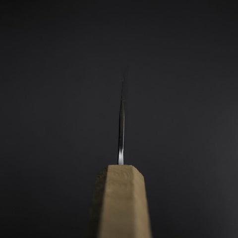 Bunka Blue Steel #1 Kurouchi White Urushi Handle 170mm (6.7”)-[Musashi]-[Japanese-Kitchen-Knives]