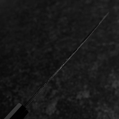 Bunka Blue Steel #2 Kurouchi Damascus Buffalo Walnut Handle 180mm (7”)-[Musashi]-[Japanese-Kitchen-Knives]
