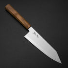 Bunka Blue Steel #2 Polished Olive Handle 170mm (6.7”)-[Musashi]-[Japanese-Kitchen-Knives]