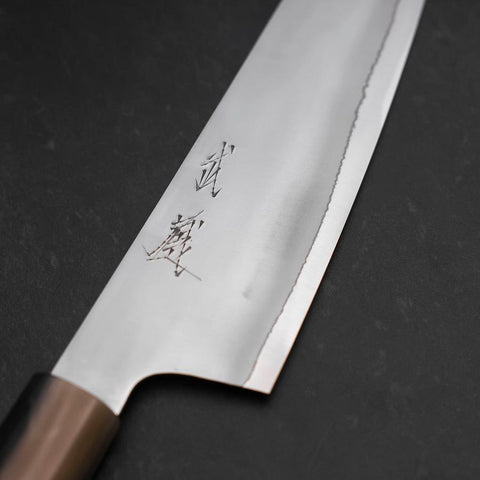 Bunka HAP-40 Bokashi Double Buffalo Capped Magnolia Handle 165mm (6.5”)-[Musashi]-[Japanese-Kitchen-Knives]