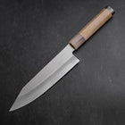 Bunka HAP-40 Polished Double Buffalo Capped Magnolia Handle 165mm (6.5”)-[Musashi]-[Japanese-Kitchen-Knives]