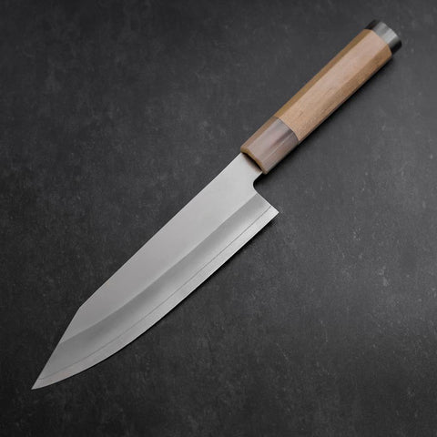 Bunka HAP-40 Polished Double Buffalo Capped Magnolia Handle 165mm (6.5”)-[Musashi]-[Japanese-Kitchen-Knives]