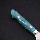 Bunka SG-2 Tsuchime Turquoise Green Handle 170mm (6.7”)-[Musashi]-[Japanese-Kitchen-Knives]