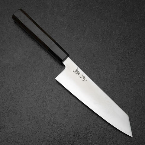 Bunka SLD Mirror Buffalo Walnut Handle 170mm (6.7”)-[Musashi]-[Japanese-Kitchen-Knives]