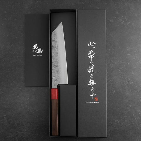 Bunka SLD Nashiji Shitan Handle 170mm (6.7”)-[Musashi]-[Japanese-Kitchen-Knives]