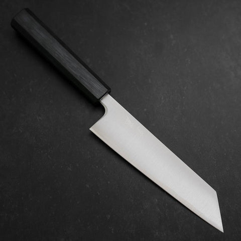 Bunka SLD Polished Dark Blue Urushi Handle 170mm (6.7”)-[Musashi]-[Japanese-Kitchen-Knives]