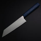 Bunka SLD Wave Nickel Damascus Blue Urushi Handle 170mm (6.7”)-[Musashi]-[Japanese-Kitchen-Knives]