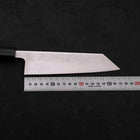Bunka SLD Wave Nickel Damascus Buffalo Ebony Handle 170mm (6.7”)-[Musashi]-[Japanese-Kitchen-Knives]