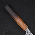 Bunka SLD Wave Nickel Damascus Yaki Urushi Handle 170mm (6.7”)-[Musashi]-[Japanese-Kitchen-Knives]
