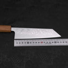Bunka SLD Wave Nickel Damascus Yaki Urushi Handle 170mm (6.7”)-[Musashi]-[Japanese-Kitchen-Knives]