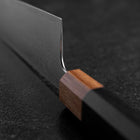 Bunka SPG-Strix Damascus Shitan Handle 165mm (6.5”)-[Musashi]-[Japanese-Kitchen-Knives]