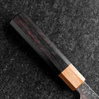 Bunka SPG-Strix Damascus Shitan Handle 165mm (6.5”)-[Musashi]-[Japanese-Kitchen-Knives]