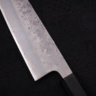 Bunka Silver Steel #3 Nashiji Buffalo Magnolia Handle 170mm (6.7”)-[Musashi]-[Japanese-Kitchen-Knives]