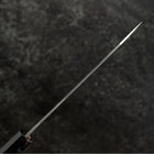 Bunka Silver Steel #3 Polished Buffalo Walnut Handle 170mm (6.7”)-[Musashi]-[Japanese-Kitchen-Knives]