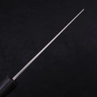 Bunka Silver Steel #3 Polished Ocean Black Handle 170mm (6.7”)-[Musashi]-[Japanese-Kitchen-Knives]