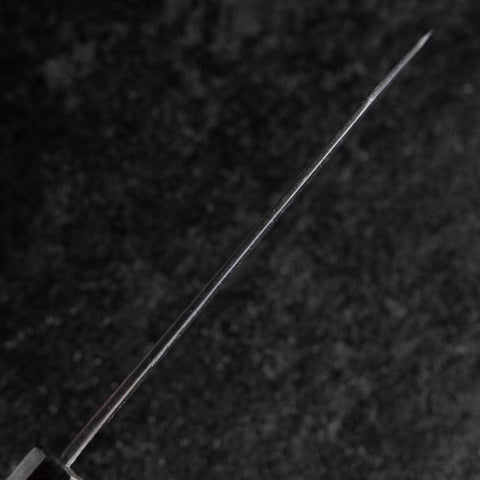 Bunka Stainless Clad Blue Steel #2 Kurouchi Blue Urushi Handle 170mm (6.7”)-[Musashi]-[Japanese-Kitchen-Knives]