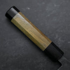 Bunka Stainless Clad Blue Steel #2 Kurouchi Walnut Handle 180mm (7”)-[Musashi]-[Japanese-Kitchen-Knives]