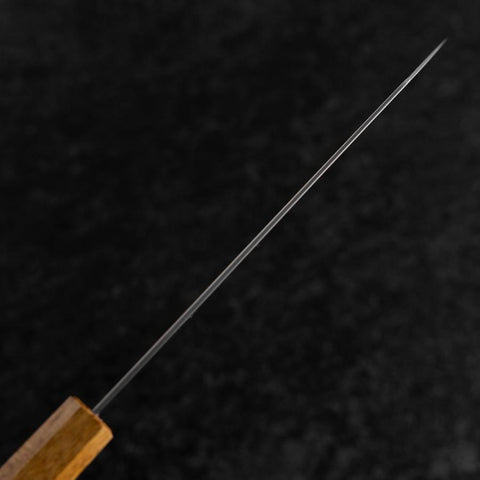 Bunka Stainless Clad Blue Super Polished Yaki Urushi Handle 175mm (6.8”)-[Musashi]-[Japanese-Kitchen-Knives]