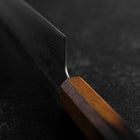 Bunka Sweden Stainless Steel Nashiji Washi Damascus Yaki Urushi Handle 170mm (6.7”)-[Musashi]-[Japanese-Kitchen-Knives]