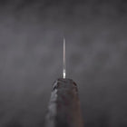 Bunka VG-10 Damascus Black Ishime Handle 180mm (7”)-[Musashi]-[Japanese-Kitchen-Knives]