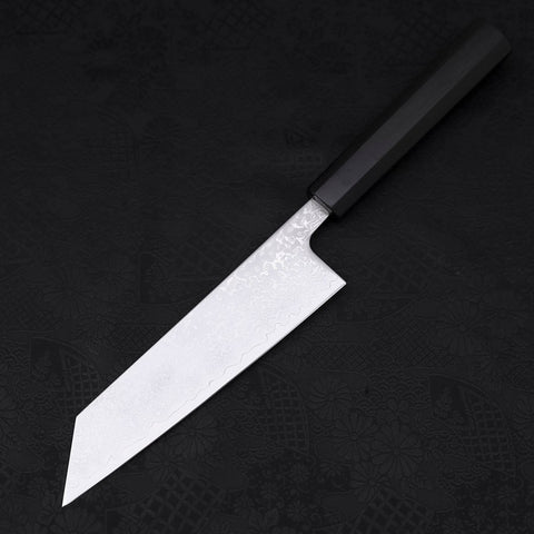 Bunka VG-10 Damascus Buffalo Ebony Handle 170mm (6.7”)-[Musashi]-[Japanese-Kitchen-Knives]