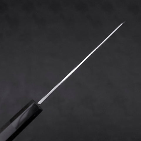 Bunka VG-10 Damascus Buffalo Ebony Handle 170mm (6.7”)-[Musashi]-[Japanese-Kitchen-Knives]