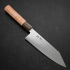 Bunka VG-10 Damascus Buffalo Light Pink Maple Handle 180mm (7”)-[Musashi]-[Japanese-Kitchen-Knives]