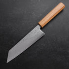 Bunka VG-10 Damascus Oak Handle 170mm (6.7”)-[Musashi]-[Japanese-Kitchen-Knives]