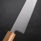 Bunka VG-10 Damascus Oak Handle 170mm (6.7”)-[Musashi]-[Japanese-Kitchen-Knives]