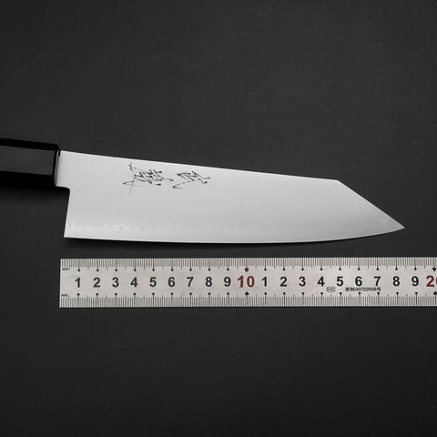 Bunka VG-10 Damascus Shitan Handle 180mm (7”)-[Musashi]-[Japanese-Kitchen-Knives]