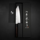 Bunka VG-10 Damascus Shitan Handle 180mm (7”)-[Musashi]-[Japanese-Kitchen-Knives]