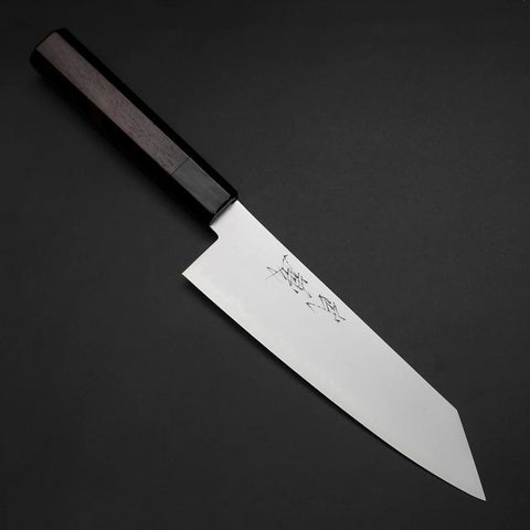 Bunka VG-10 Damascus Shitan Handle 180mm (7”)-[Musashi]-[Japanese-Kitchen-Knives]