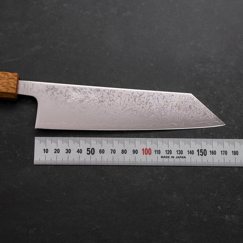 Bunka VG-10 Damascus Yaki Urushi Handle 170mm (6.7”)-[Musashi]-[Japanese-Kitchen-Knives]