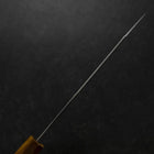 Bunka VG-10 Damascus Yellow-Brown Birch Handle 180mm (7”)-[Musashi]-[Japanese-Kitchen-Knives]