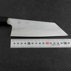 Bunka VG-10 Polished Buffalo Ebony Handle 165mm (6.5”)-[Musashi]-[Japanese-Kitchen-Knives]