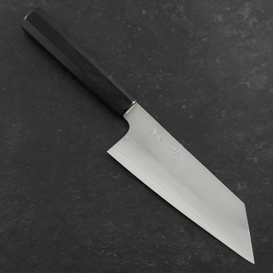 Bunka VG-10 Polished Buffalo Ebony Handle 165mm (6.5”)-[Musashi]-[Japanese-Kitchen-Knives]