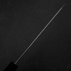 Bunka VG-10 Tsuchime Buffalo Ebony Handle 180mm (7”)-[Musashi]-[Japanese-Kitchen-Knives]